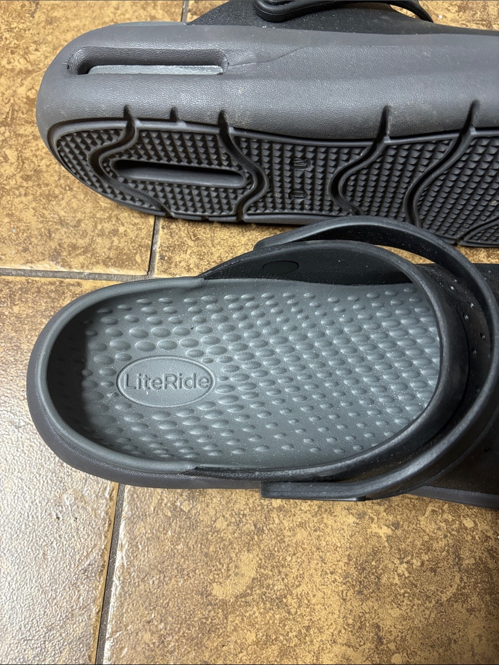 CROCS Black Slip-On Clog men’s 11 - Picture 7 of 7